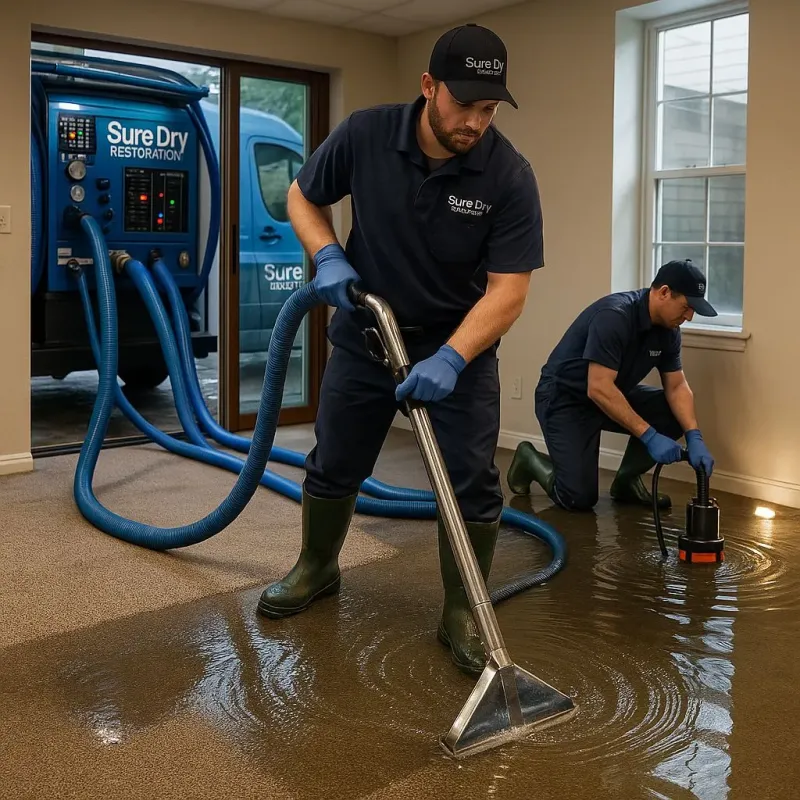 Water Extraction and Removal process in Scott City, MO